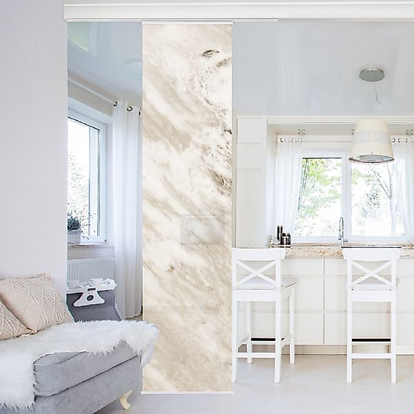 Bilderdepot24 Schiebegardine modern Flächenvorhang blickdicht Marmor günstig online kaufen