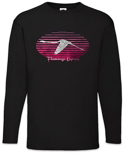 Urban Backwoods Langarmshirt Flamingo Express Langarm T-Shirt Herz Heart Fl günstig online kaufen