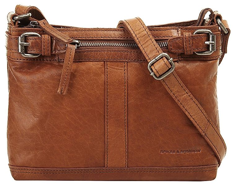 Spikes & Sparrow Umhängetasche, echt Leder günstig online kaufen