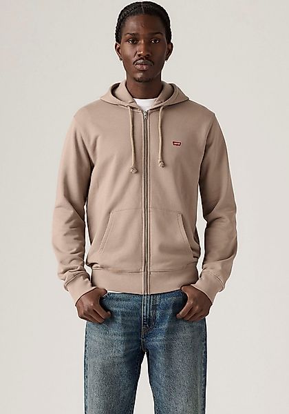 Levis Kapuzensweatjacke "NEW ORIGINAL ZIP UP" mit Logo-Stickerei und Kängur günstig online kaufen