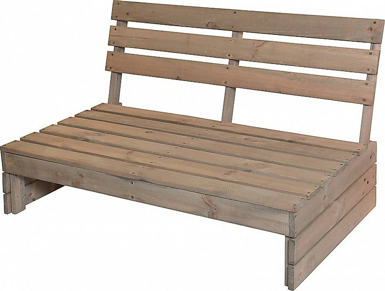 Koopman Gartenbank Palettenbank Holzbank Sitzbank Lounge günstig online kaufen