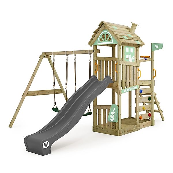 Wickey Spielturm FarmFlyer mit Rutsche, Schaukel günstig online kaufen