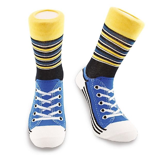 Winkee Socken Sneaker (Freizeit Strümpfe, 1-Paar, Turnschuh-Motiv) günstig online kaufen