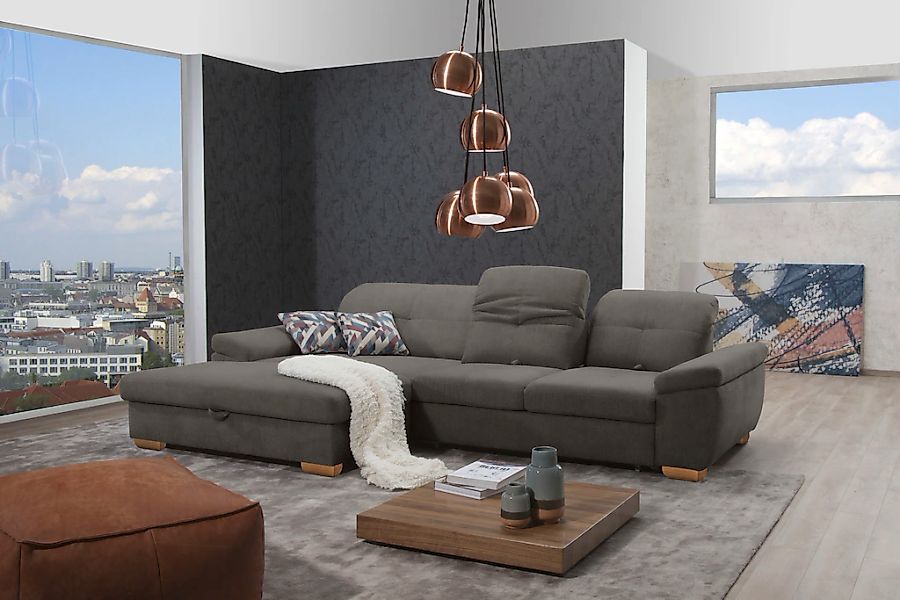 alina Ecksofa "Nadira" wahlweise mit Bettfunktion und Stauraum günstig online kaufen