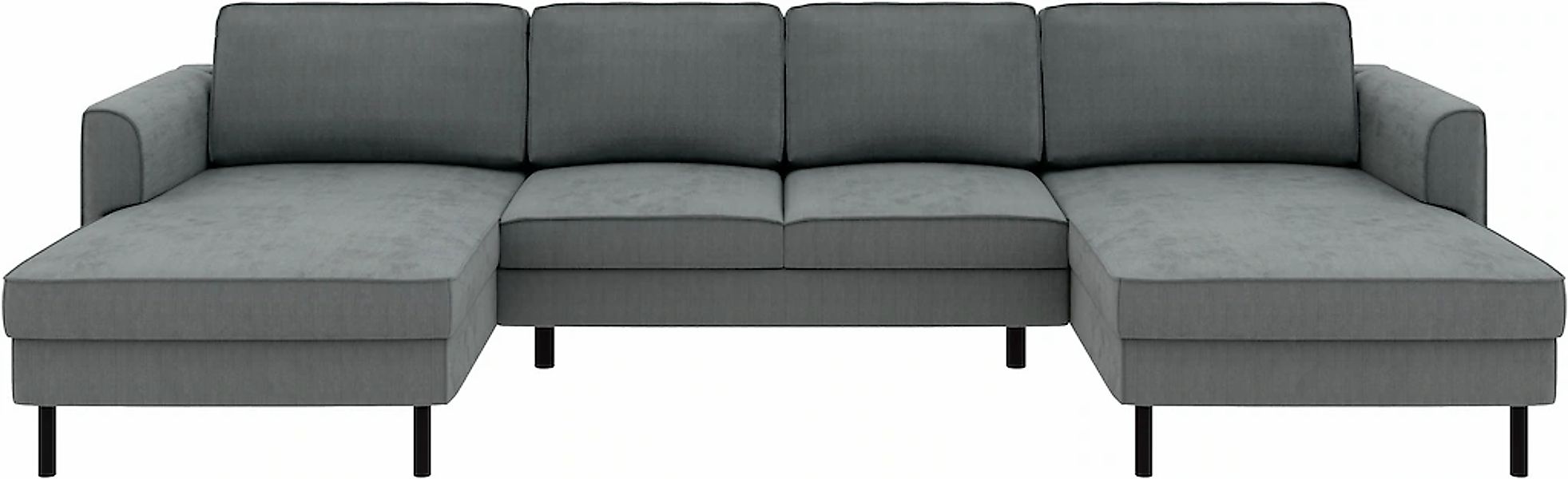 Home affaire Wohnlandschaft "Booster II, whlw. mit Schlaffunktion & Bettkas günstig online kaufen