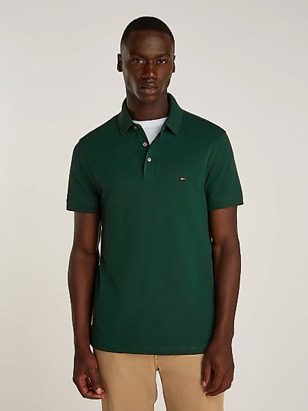 Tommy Hilfiger Poloshirt "1985 SLIM POLO mit Piqué-Struktur und Stickerei", günstig online kaufen