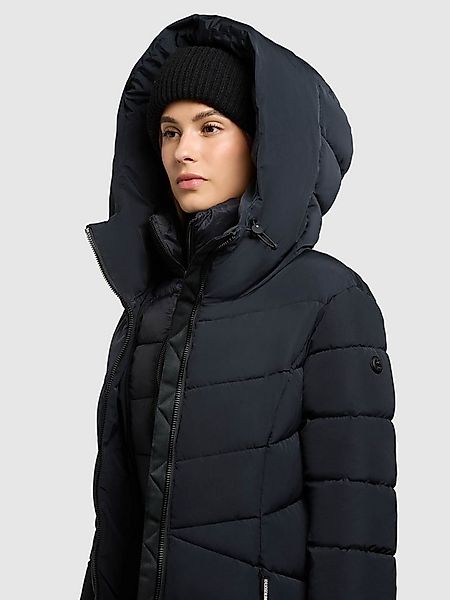 khujo Steppmantel FISKA Kapuze mit elastischem Kordelzug günstig online kaufen