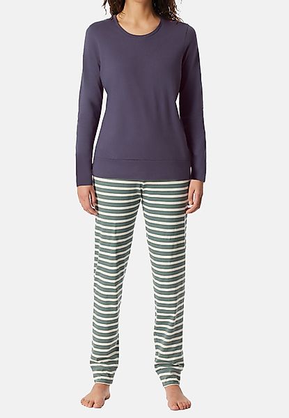 Schiesser Pyjama Casual Essentials (Set, 2 günstig online kaufen