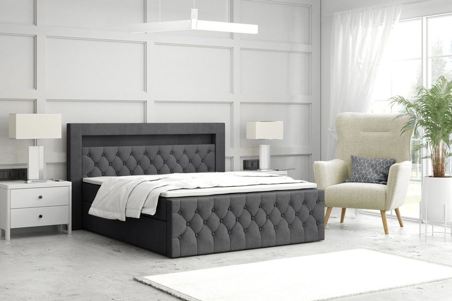 Labett Boxspringbett GOLD 9 mit LED, günstig online kaufen