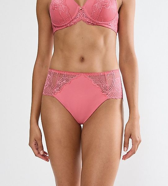 Triumph Maxislip Wild Peony Florale mit floraler Spitze, hoch tailliert günstig online kaufen