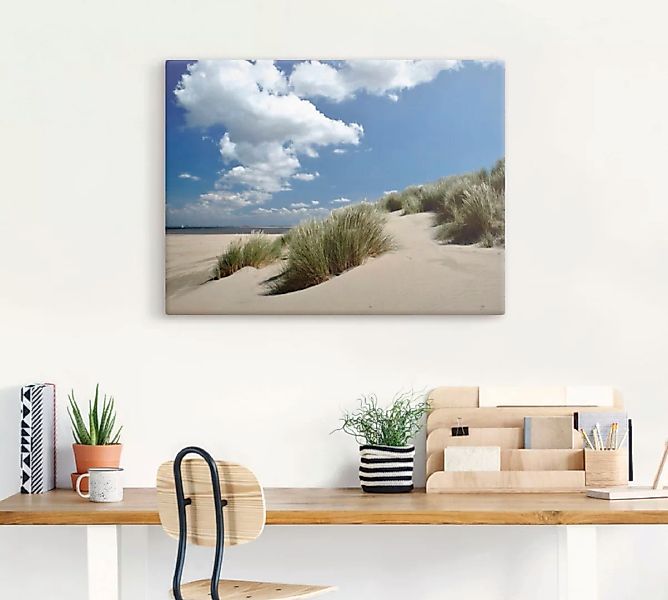 Artland Wandbild "Strandimpressionen", Strand, (1 St.), als Leinwandbild, P günstig online kaufen