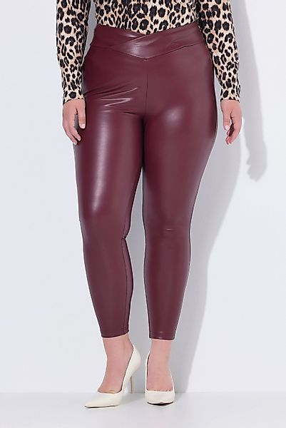 MIAMODA Leggings Leggings Skinny Fit Lederoptik günstig online kaufen