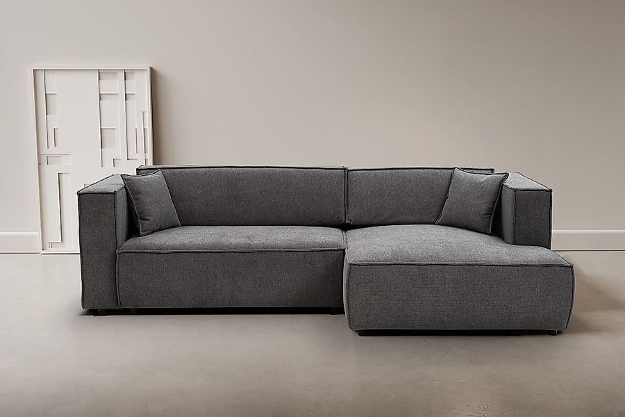 WERK2 Ecksofa Atlanta, moderne Designsprache, Stellmaße günstig online kaufen