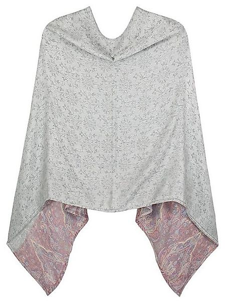dy_mode Blusenponcho Eleganter Damen Poncho Geblümt günstig online kaufen