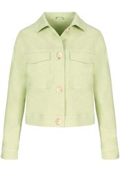 bianca Kurzjacke PEGGY aus farbigem Denim-Stoff günstig online kaufen