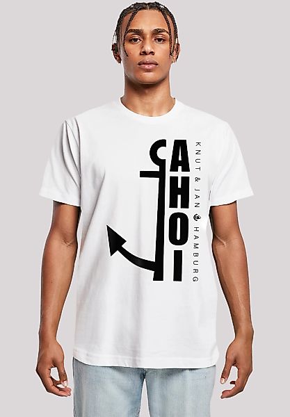 F4NT4STIC T-Shirt "Ahoi Anker Crop Knut & Jan Hamburg" Print günstig online kaufen