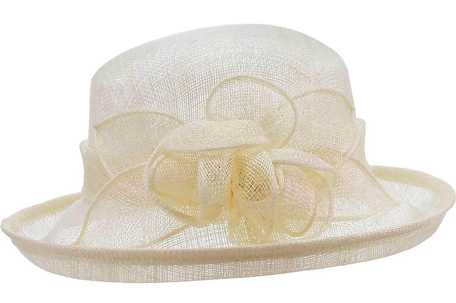 Seeberger Strohhut Sinamay Bolero mit Blüte günstig online kaufen