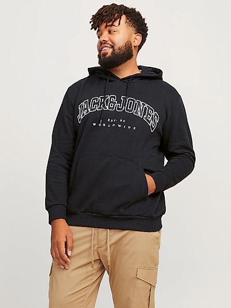 Jack & Jones PlusSize "JJECALEB VARSITY SWEAT HOOD NOOS PLS" günstig online kaufen