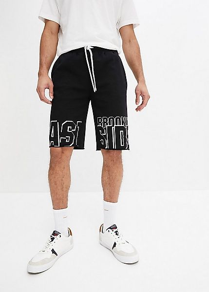 bonprix Sweatbermudas aus Baumwolle, Regular Fit, mit Eingrifftaschen günstig online kaufen