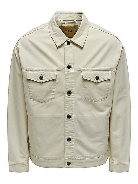 ONLY & SONS Langarmhemd Basic Übergangs Shaket mit Taschen ONSEND ONSEND OV günstig online kaufen