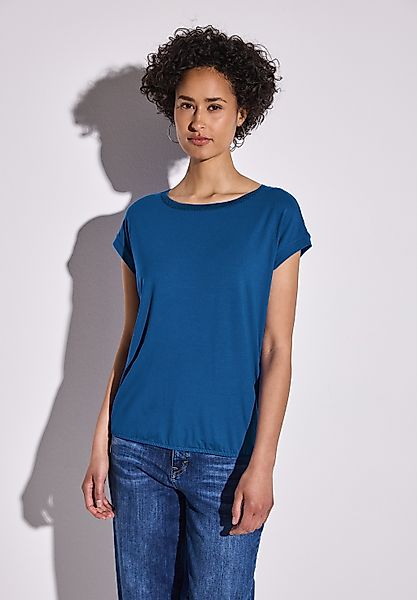 STREET ONE T-Shirt, mit U-Boot-Ausschnitt günstig online kaufen