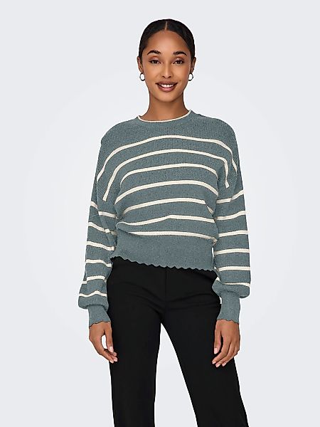 ONLY Rundhalspullover "ONLIBI LS O-NECK NOOS KNT" günstig online kaufen