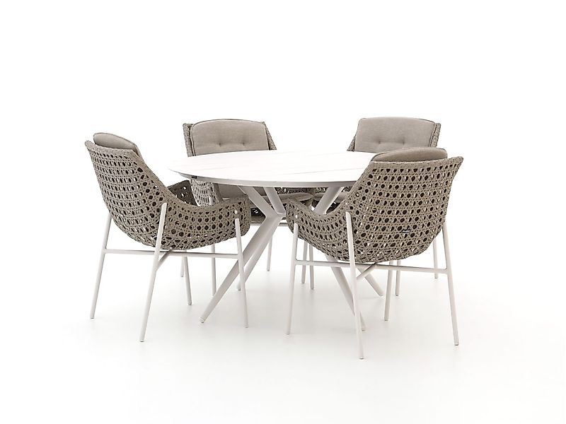 Manifesto Novara/Sora ø 127 cm Gartenmöbel-Set 5-teilig günstig online kaufen