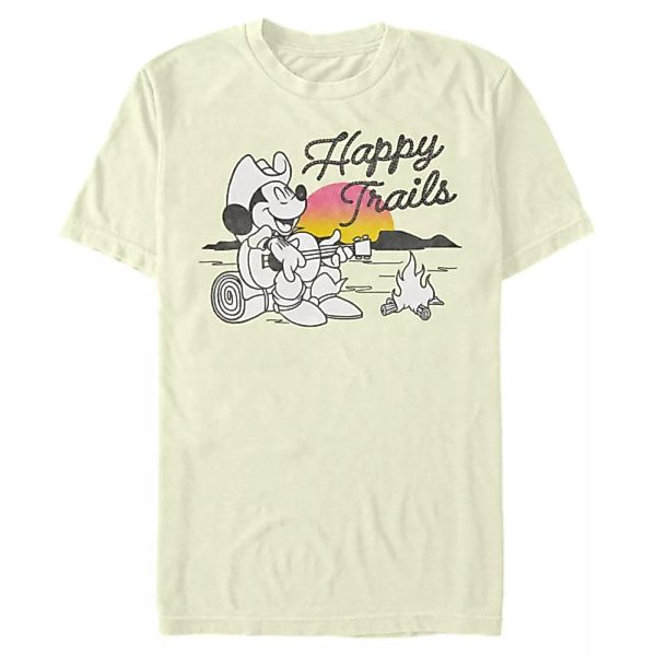 Disney Classics - Micky Maus - Micky Maus Happy Trails - Männer T-Shirt günstig online kaufen