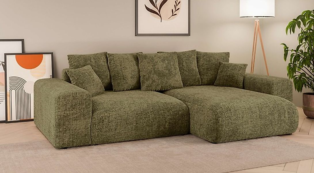 Home affaire Ecksofa »LAKESIDE mit Bettfunktion und Bettkasten, B/T/H 257/1 günstig online kaufen