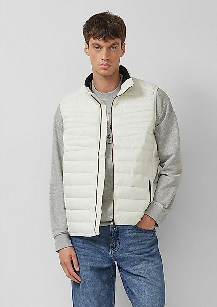 s.Oliver Outdoorjacke Outdoor-Weste Leichte Steppweste mit Stehkragen und K günstig online kaufen