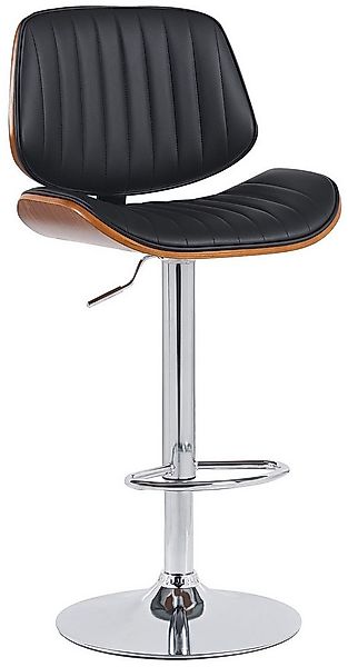 CLP Barhocker Clawson, Kunstlederbezug, Bugholzrahmen, Metallgestell günstig online kaufen