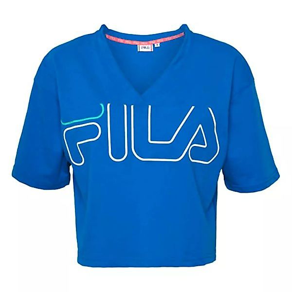 Fila Leda Wide Kurzärmeliges T-shirt XS Princess Blue günstig online kaufen