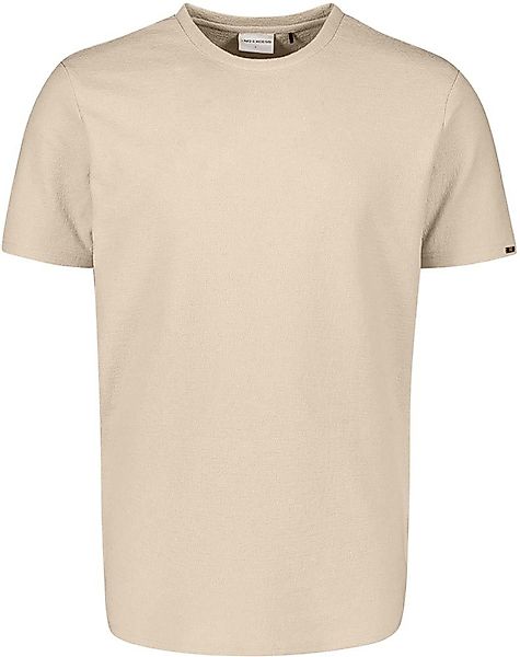 No-Excess T-Shirt Jacquard Ecru - Größe XL günstig online kaufen