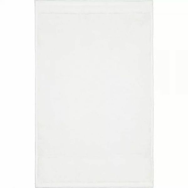 Möve Bamboo Luxe - Farbe: snow - 001 (1-1104/5244) - Gästetuch 30x50 cm günstig online kaufen