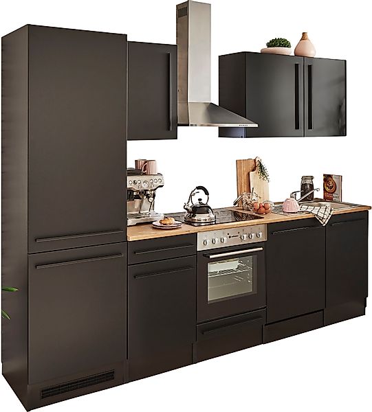 BASIC by Balculina Küchenzeile "Jazz", Breite 280 cm, wahlweise mit E-Gerät günstig online kaufen