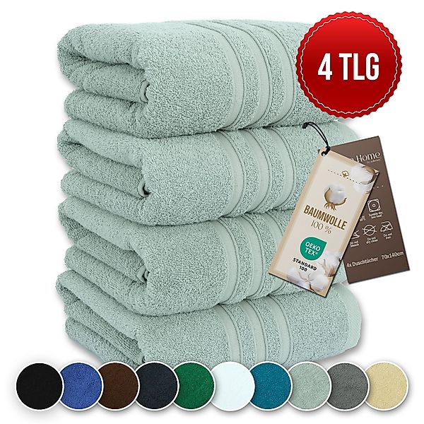 Veluna Home Badetücher Duschtücher Set, Duschtücher günstig online kaufen