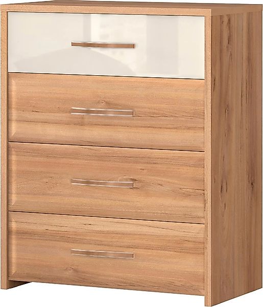 Home affaire Schubkastenkommode "Gala, melaminbeschichtet,1 Schublade beige günstig online kaufen