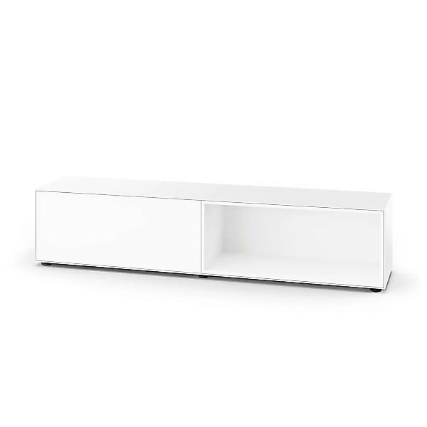 Piure - Nex Pur Box Lowboard 180x37,5x48cm - weiß RAL 9016/MDF matt lackier günstig online kaufen