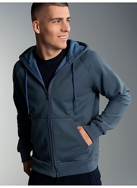 Trigema Sweatjacke "TRIGEMA Sweatjacke mit Kapuze", 1 Stk. günstig online kaufen