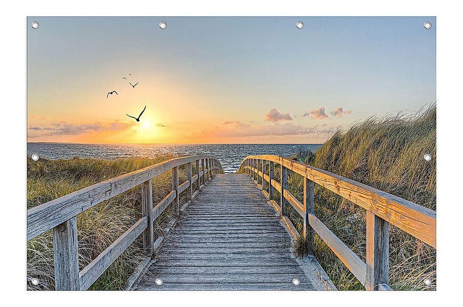 artissimo Poster Garten-Poster XXL 120x80cm Gartendeko günstig online kaufen