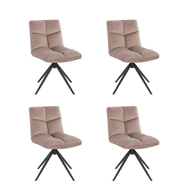 HOME DELUXE Esszimmerstuhl drehbar 2er - günstig online kaufen
