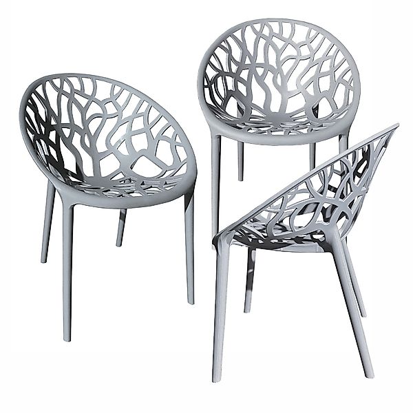TRISENS Gartenstuhl Delia (Stück, 3 St) günstig online kaufen
