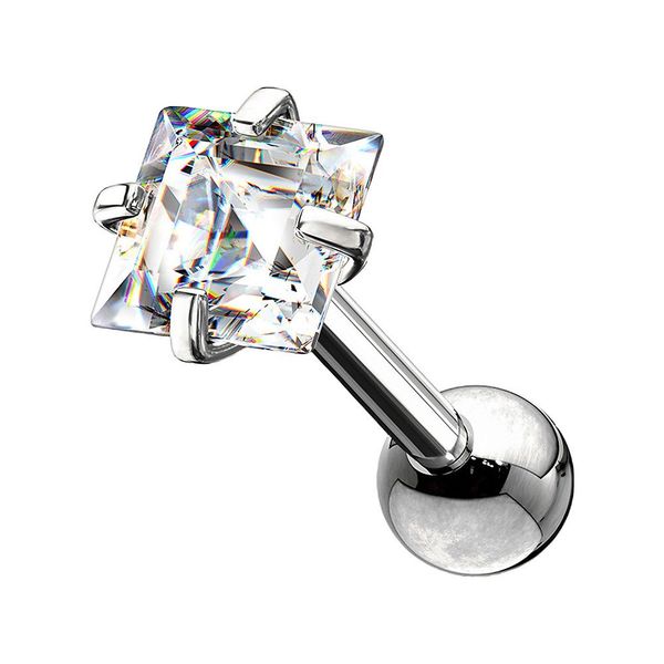 Taffstyle Piercing-Set Tragus Chirurgenstahl mit Zirkonia günstig online kaufen