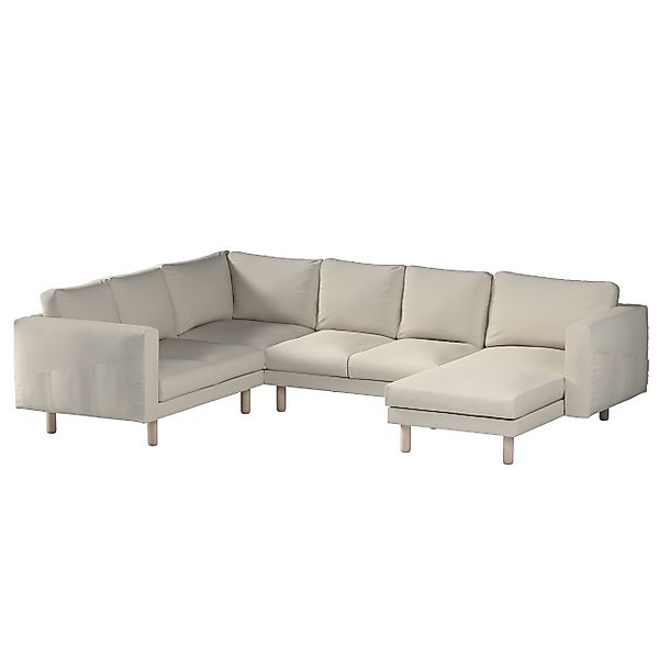 Bezug für Norsborg 5-Sitzer Ecksofa mit Recamiere, hellbeige, Norsborg Bezu günstig online kaufen