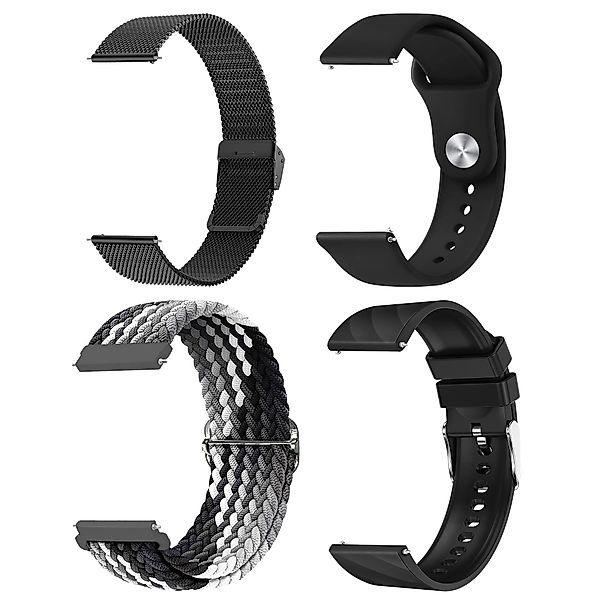 BRAIDOL Armband Smartwatch-Armband 22mm Uhrenarmband für günstig online kaufen