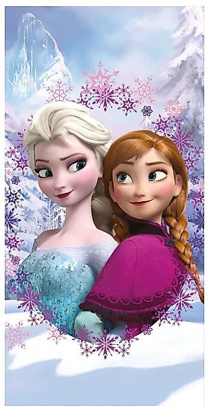 Disney Handtücher Disney Frozen Anna Elsa günstig online kaufen