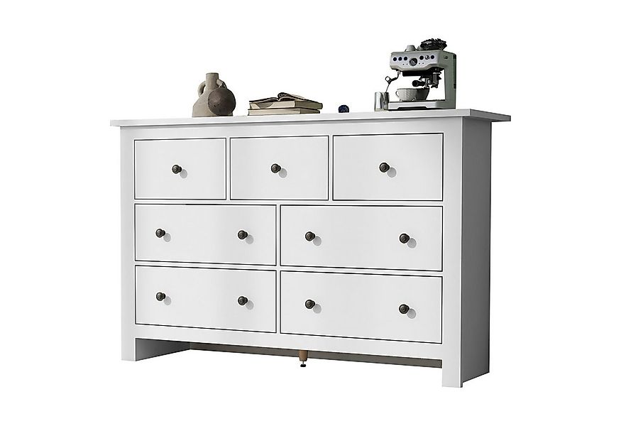 HAUSS SPOLE Sideboard mit 7 Schubladen für Eingang, Küche, Esszimmer und Wo günstig online kaufen
