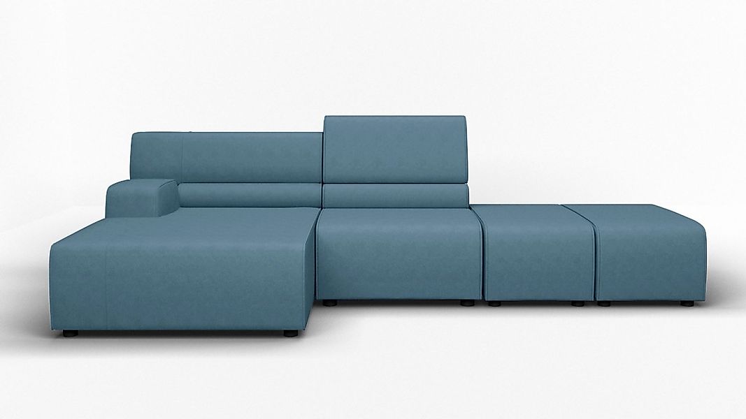 Egoitaliano Ecksofa »Babouche, Designsofa mit außergewöhnlichem Sitzkomfort günstig online kaufen