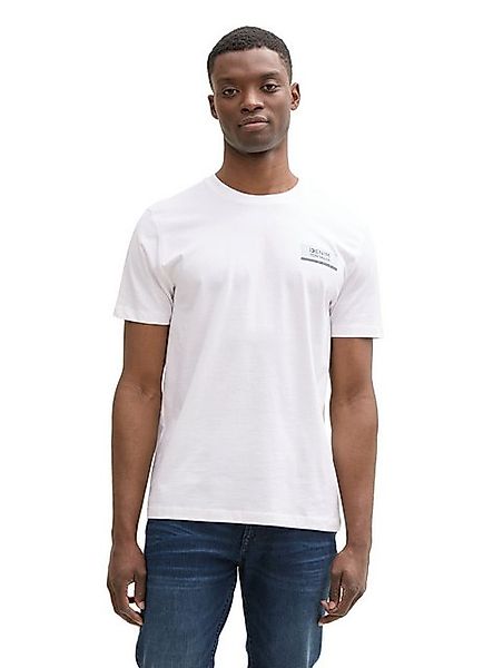 TOM TAILOR Denim T-Shirt mit verschiedenen Logo Prints günstig online kaufen