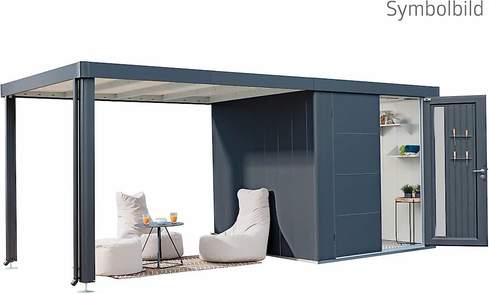 Biohort Gerätehaus "NEO Gr. 3A, verschiedene Farben" stylisches Gartenhaus günstig online kaufen